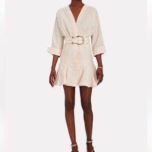 Acler Bastor Dress in Slipper Pink